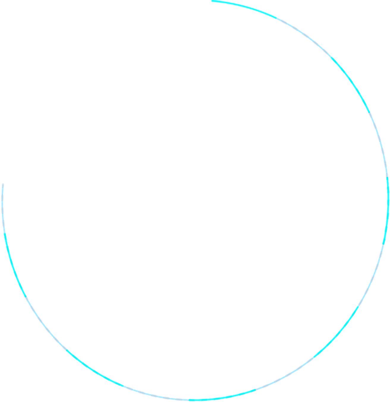 Circulo que fica ao fundo do celular